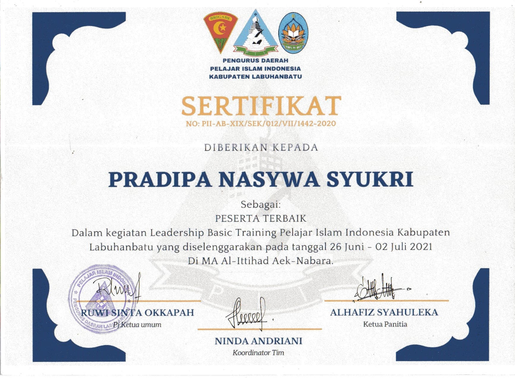 sertifikat